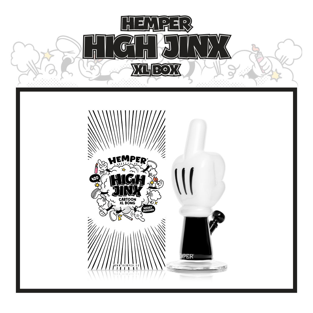 High Jinx Cartoon Hand XL Bong Box