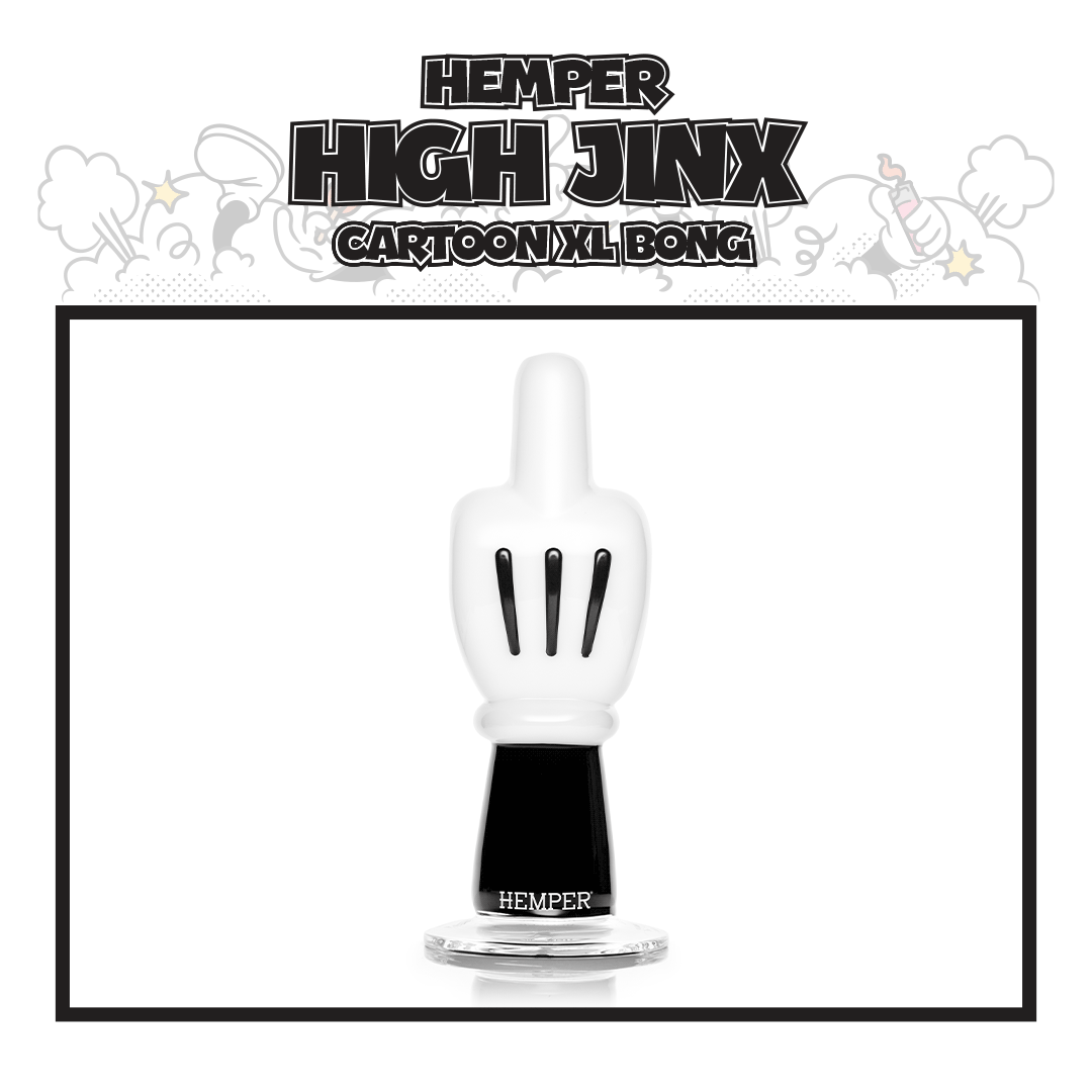 High Jinx Cartoon Hand XL Bong Box