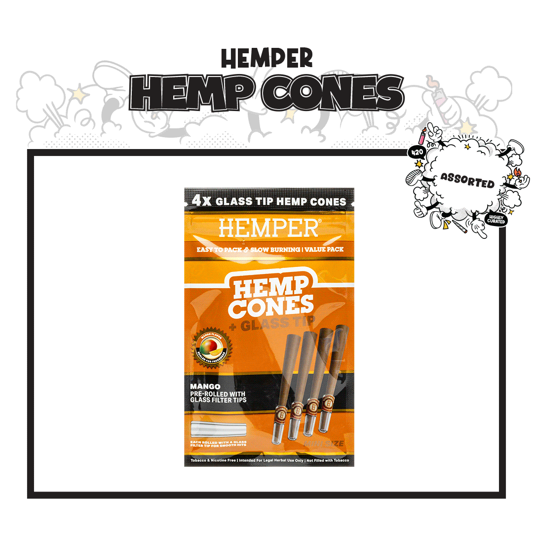 High Jinx Cartoon Hand XL Bong Box