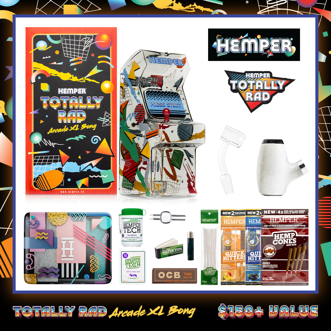 Arcade XL Bong | Totally Rad Box