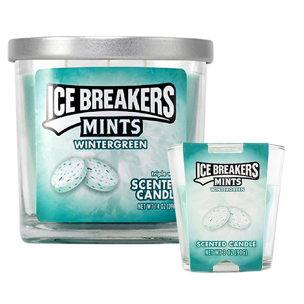 Ice Breakers Candy Scented Candle - Wintergreen