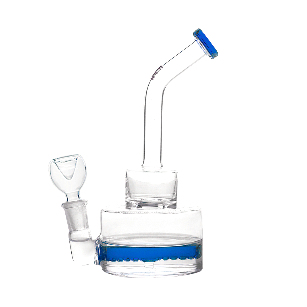 Inline Puck Bong 7"