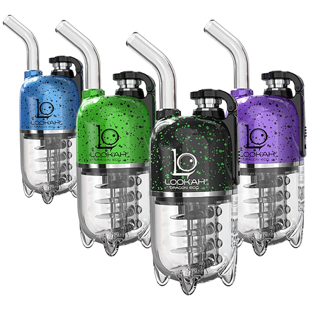 Lookah Spatter Edition Dragon Egg eRig Bubbler - 950mAh
