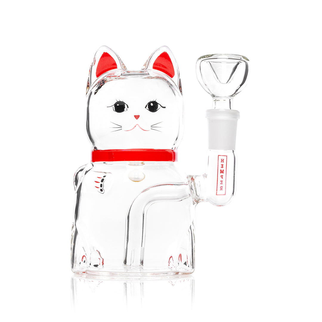 Lucky Money Cat Bong 5"
