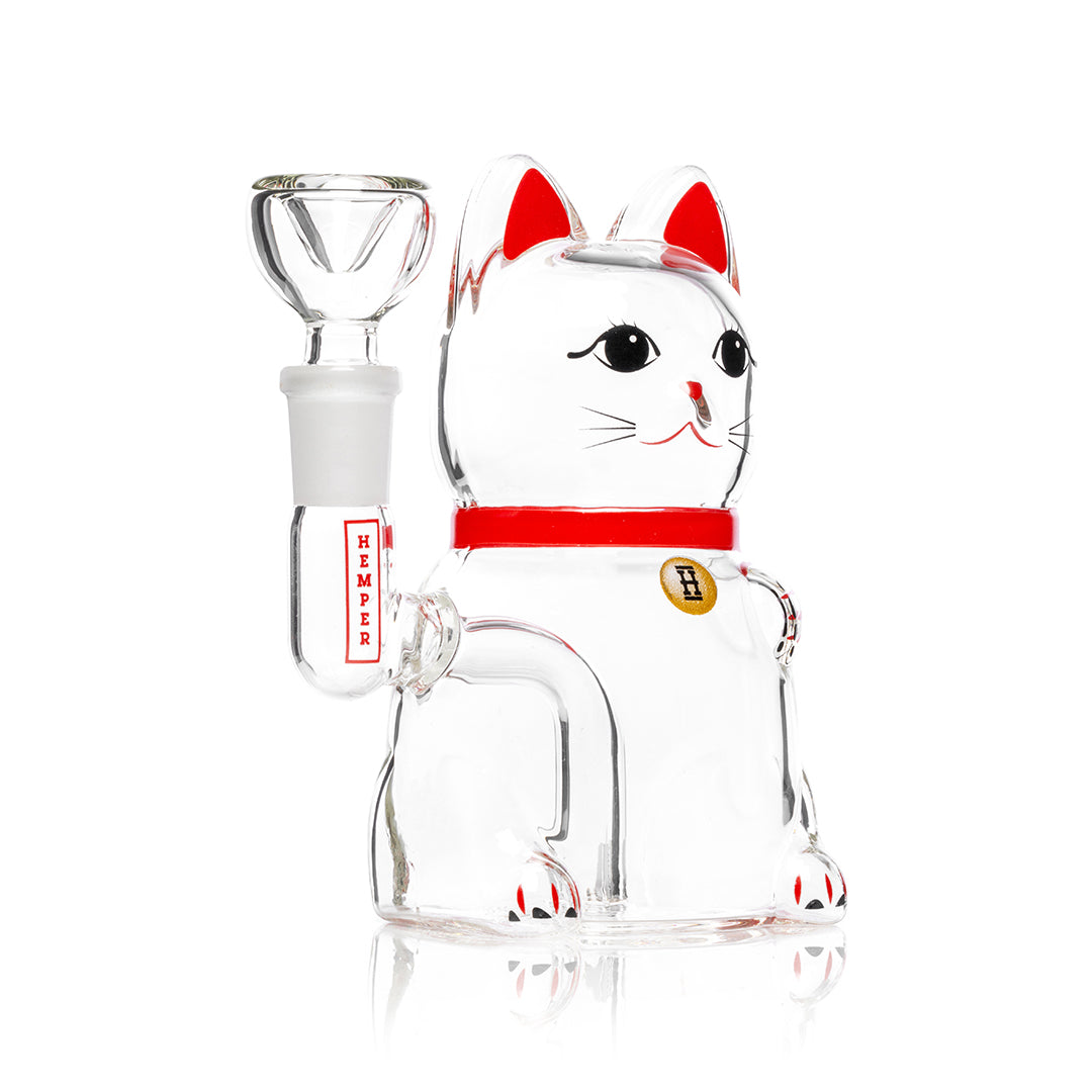 Lucky Money Cat Bong 5"