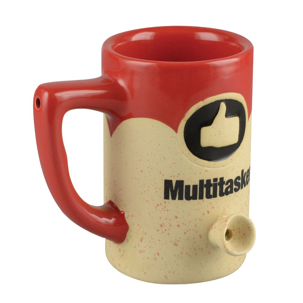 Multitasker Ceramic Pipe Mug - 8oz