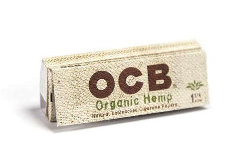 OCB - Organic Hemp 1 1/4 Size Rolling Papers + Tips