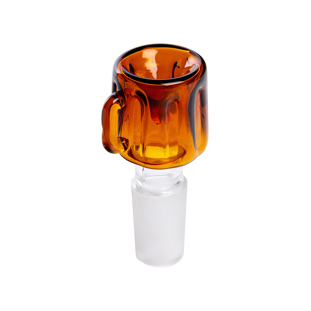 Beer Mug Flower Bowl | 14mm Male Joint