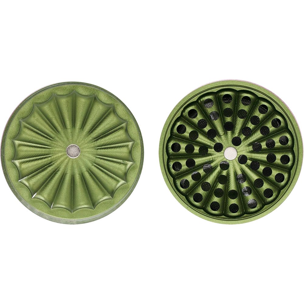 ONGROK Flower Petal Toothless Aluminum Storage Grinder - 5pc