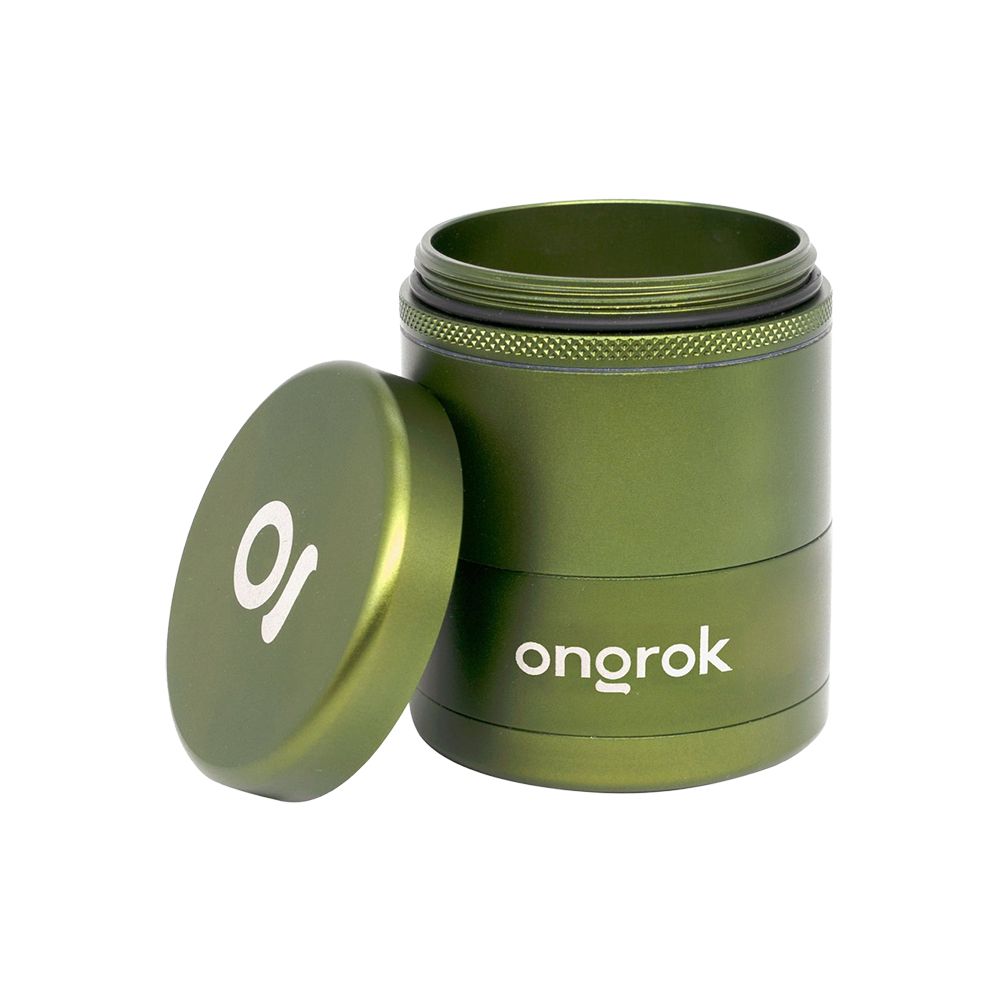 ONGROK Flower Petal Toothless Aluminum Storage Grinder - 5pc