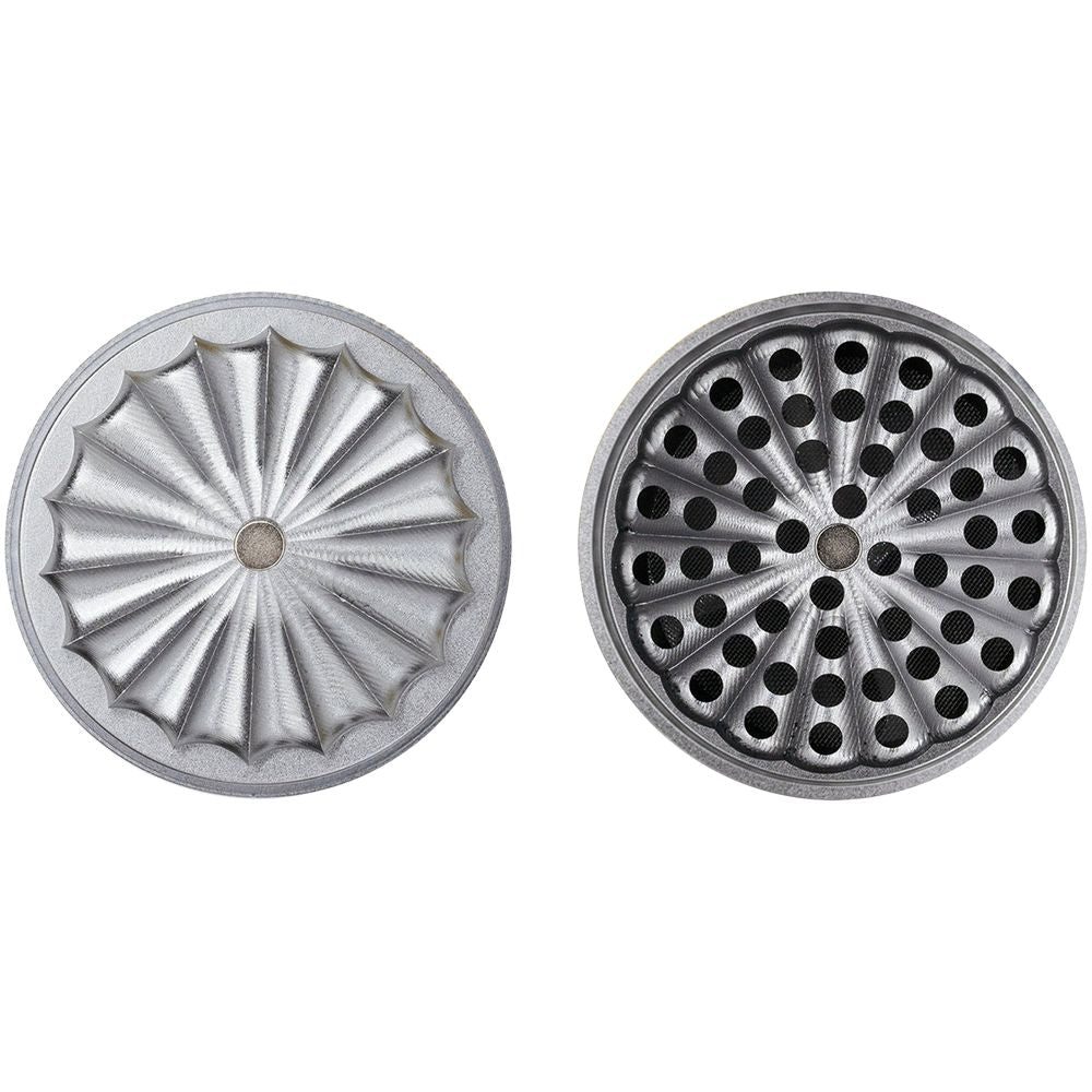 ONGROK Flower Petal Toothless Aluminum Storage Grinder - 5pc