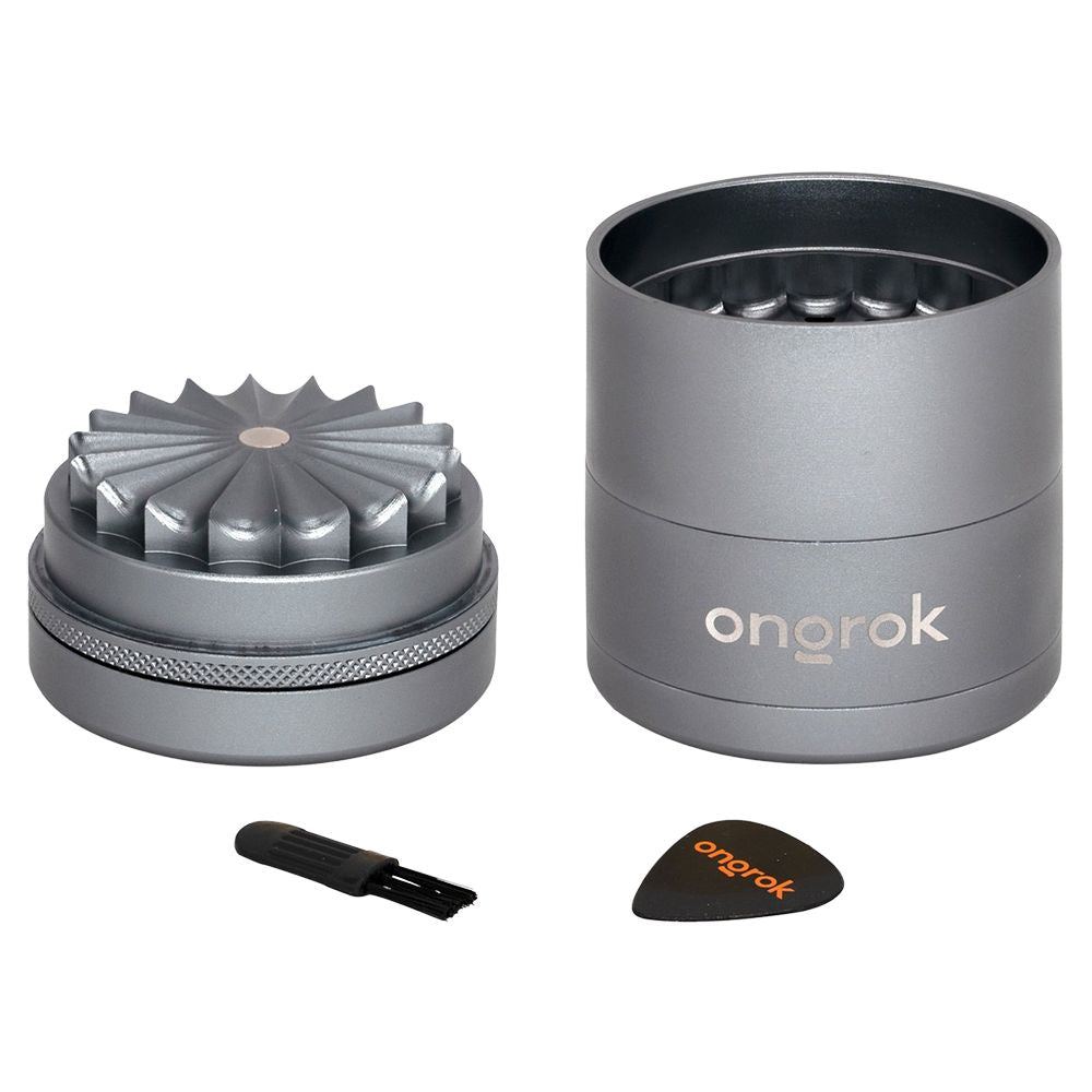 ONGROK Flower Petal Toothless Aluminum Storage Grinder - 5pc