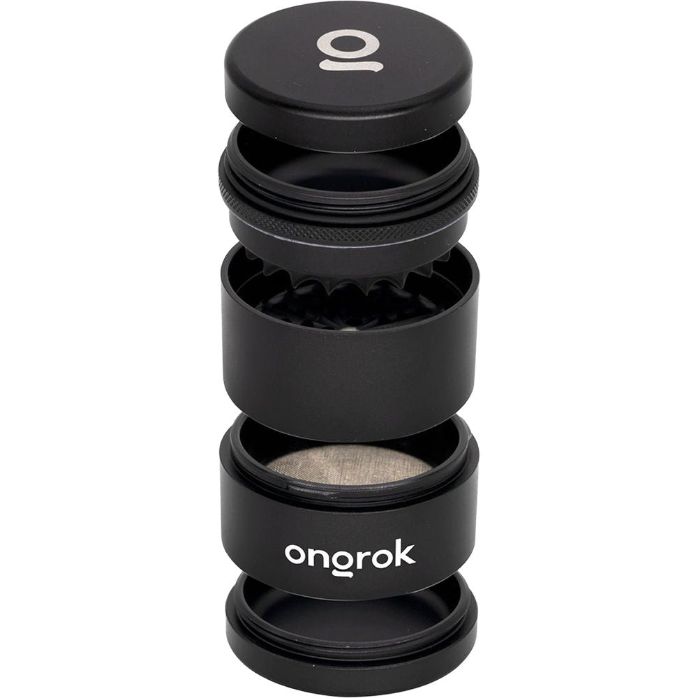 ONGROK Flower Petal Toothless Aluminum Storage Grinder - 5pc