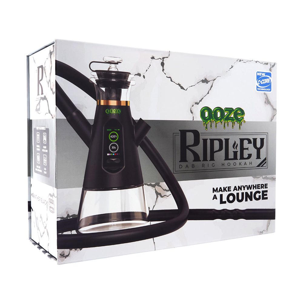 Ooze Ripley Electric Dab Rig Hookah - 2400mAh