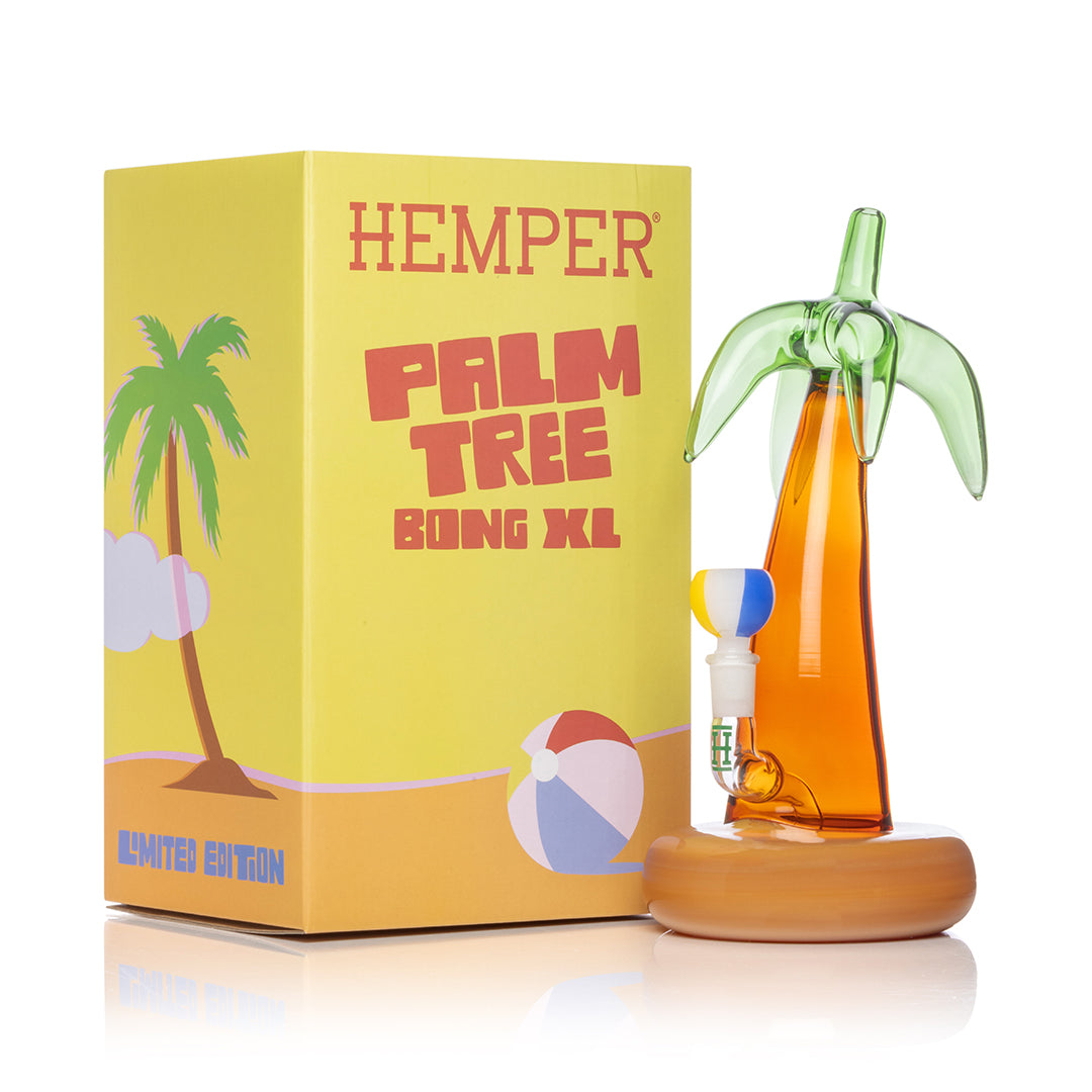 Palm Tree XL Bong 10.5"