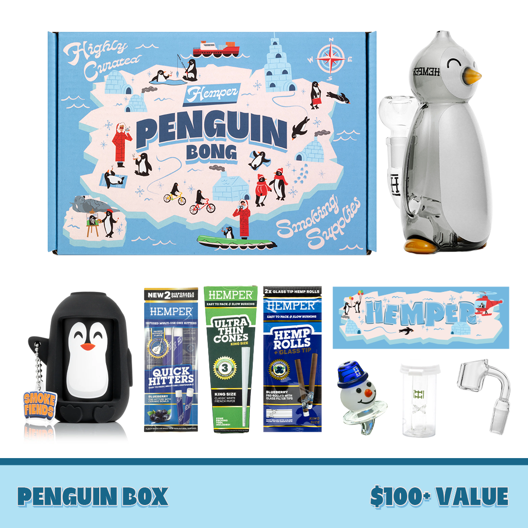 Penguin Bong Box