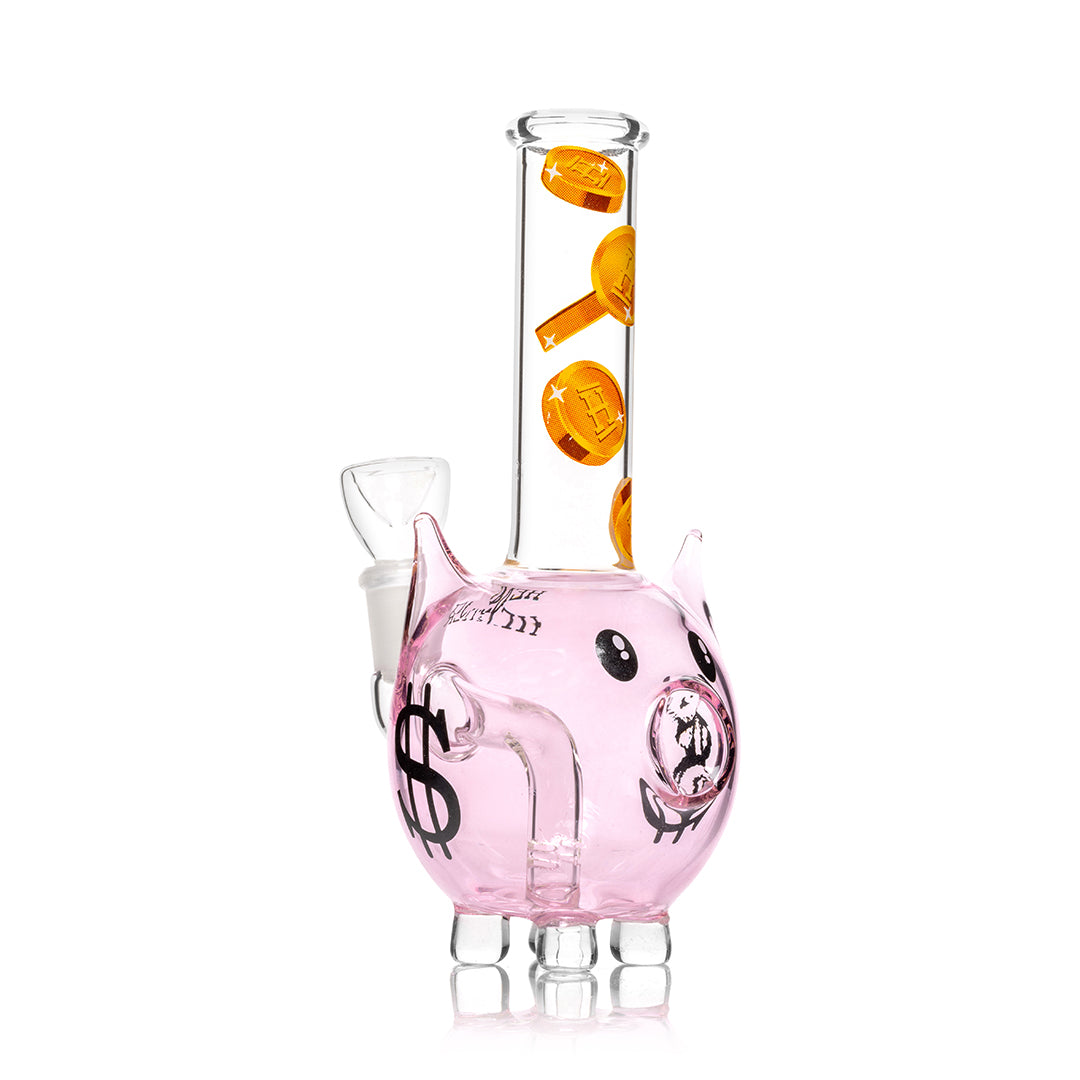 Piggy Bank Bong 7"