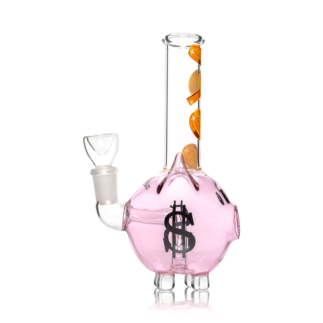 Piggy Bank Bong 7"