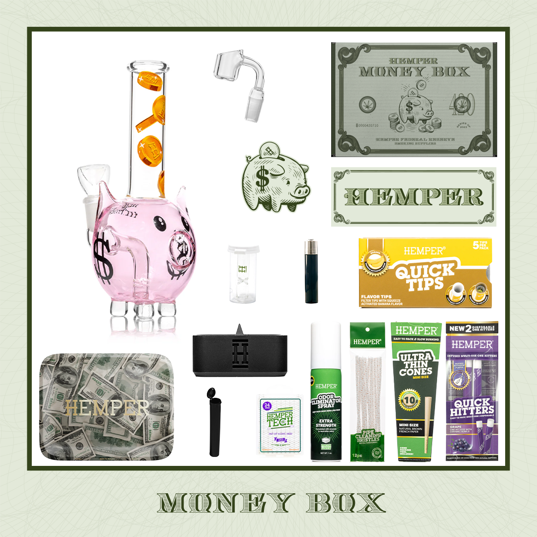 Piggy Bank Bong Box