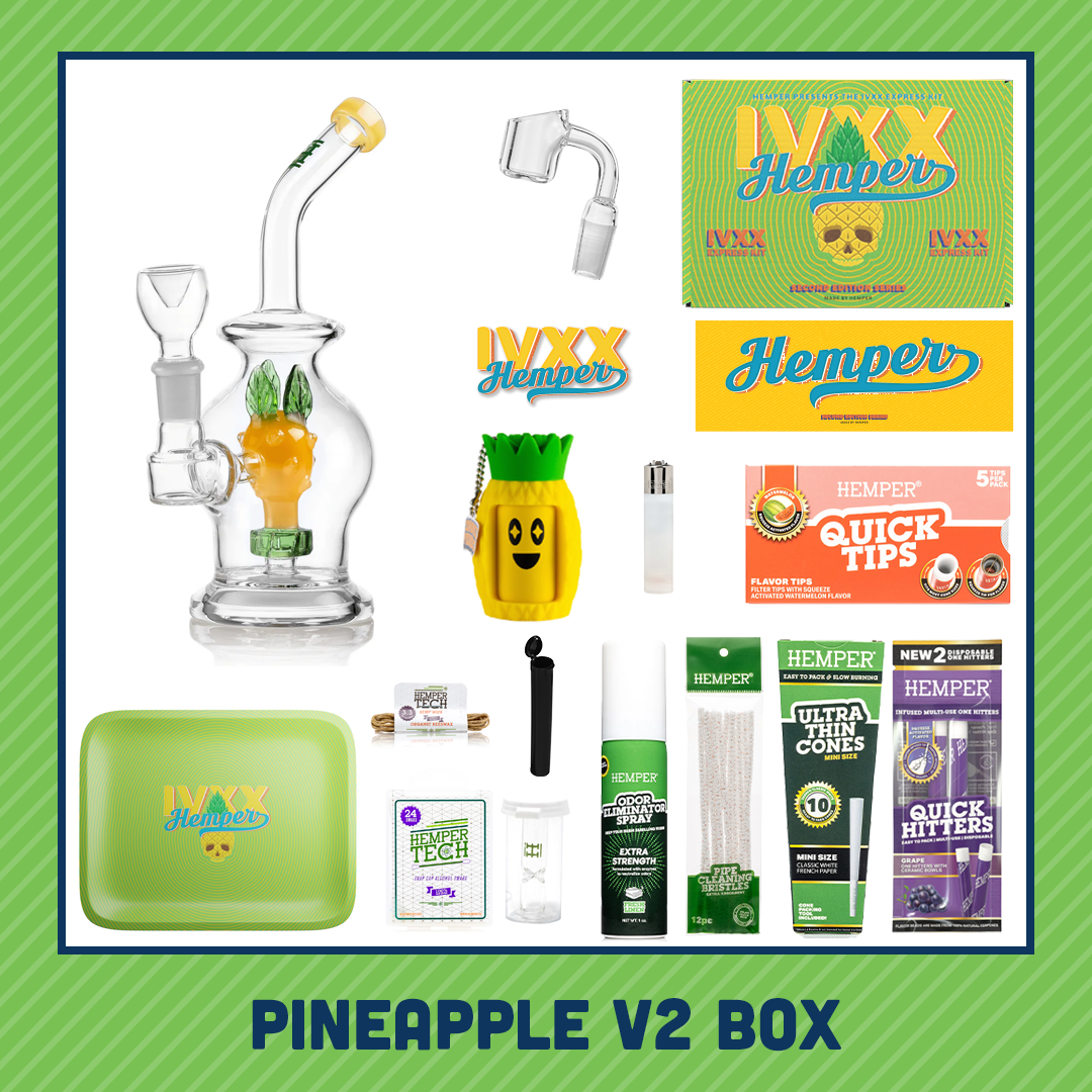 Pineapple Bong V2 Bong Box