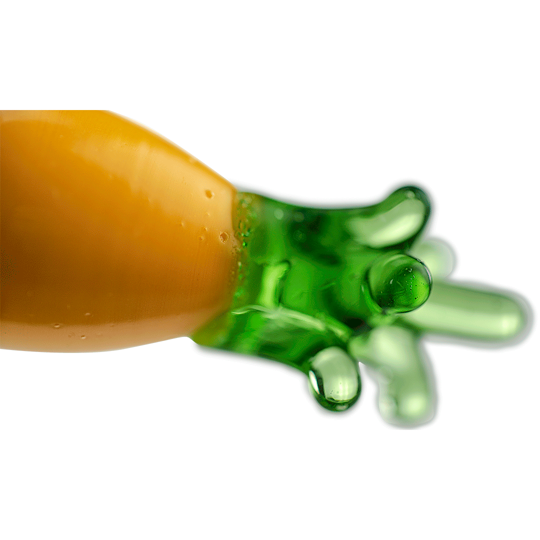 Pineapple Directional Glass Carb Cap