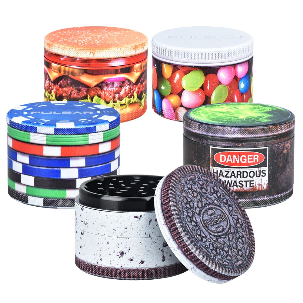 Pulsar OBJEX Design Series 2.5" Aluminum Grinder - 4pc