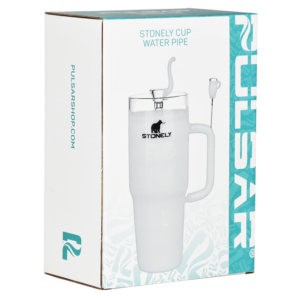 Pulsar Stonely Cup 8.5” Glass Bong