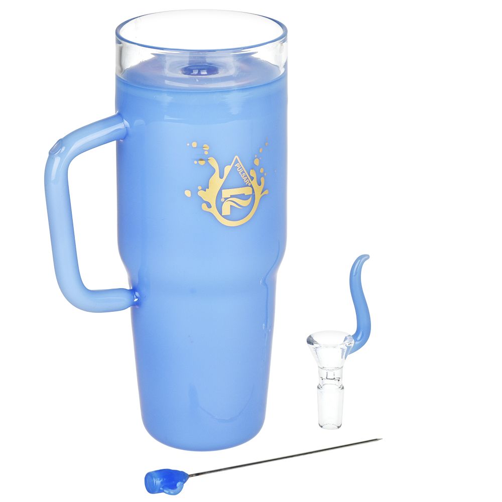 Pulsar Stonely Cup 8.5” Glass Bong