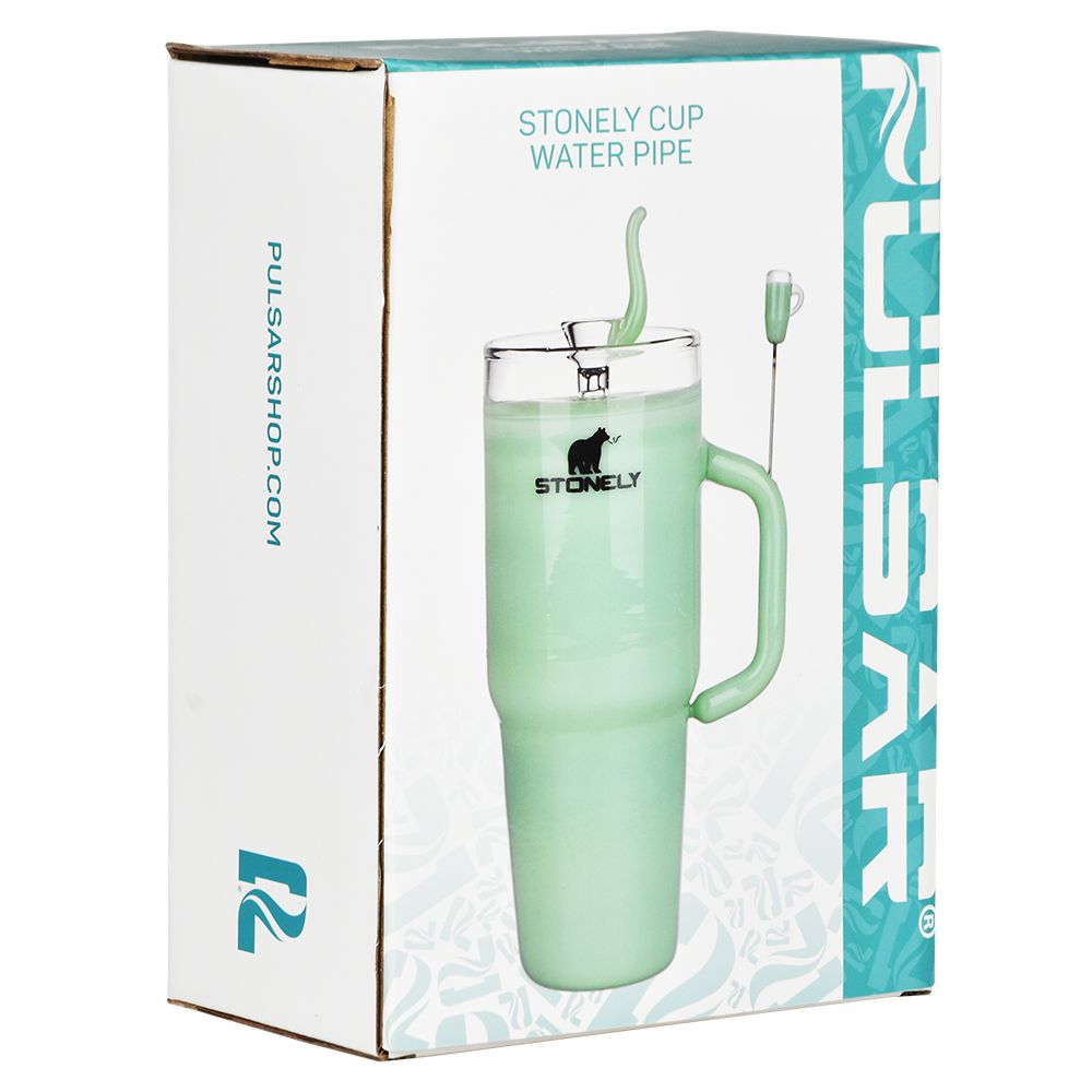 Pulsar Stonely Cup 8.5” Glass Bong