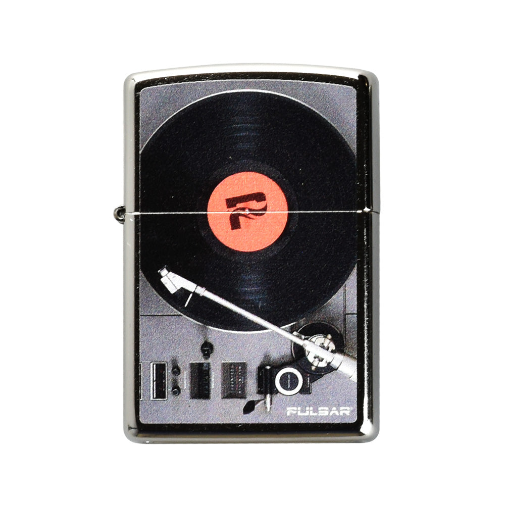 Pulsar Zippo Lighter - Turntable - Street Chrome