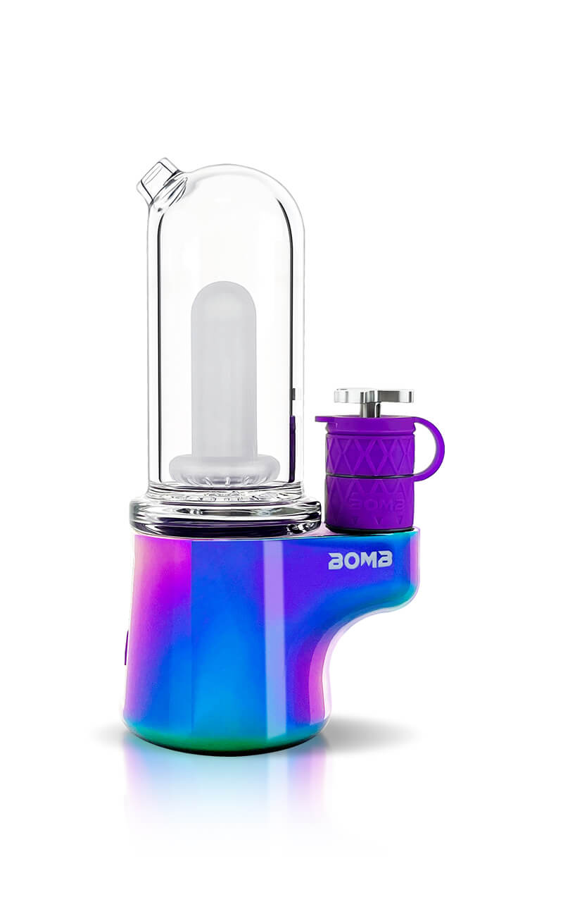 BOMB ERIG Sykloud Portable Electric Dab Rig - Rainbow