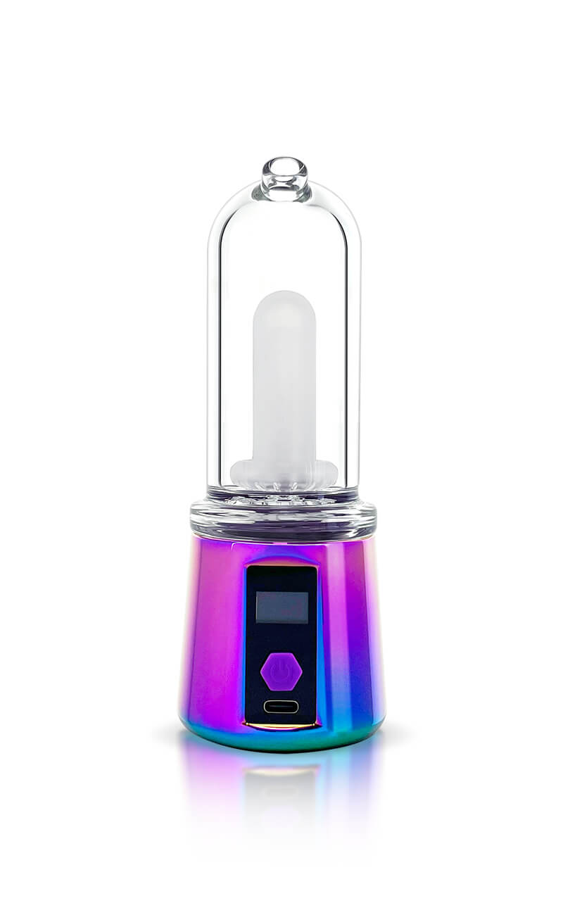 BOMB ERIG Sykloud Portable Electric Dab Rig - Rainbow