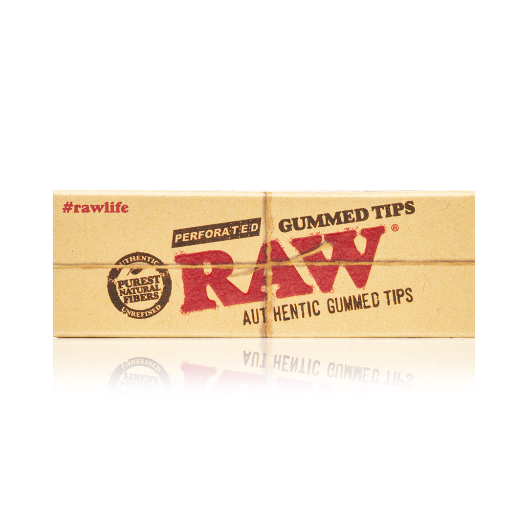 RAW - Perforated Gummed Filter Tips 50ct