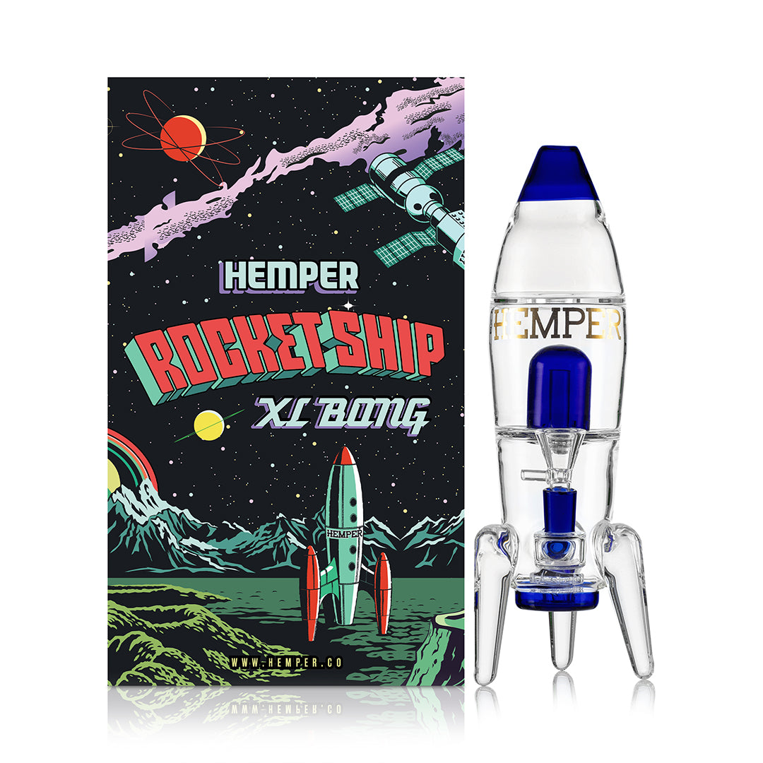 Rocket Ship XL Bong 11"