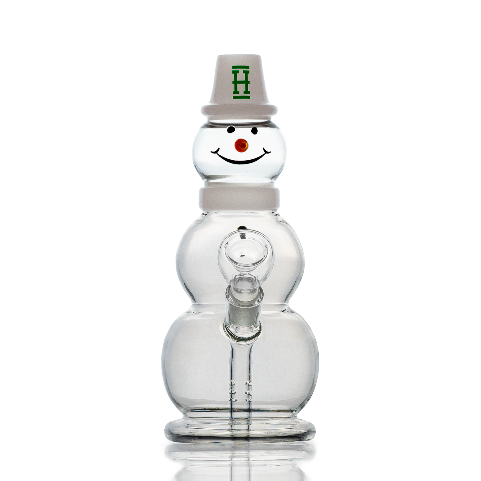 Snowman Bong 8"