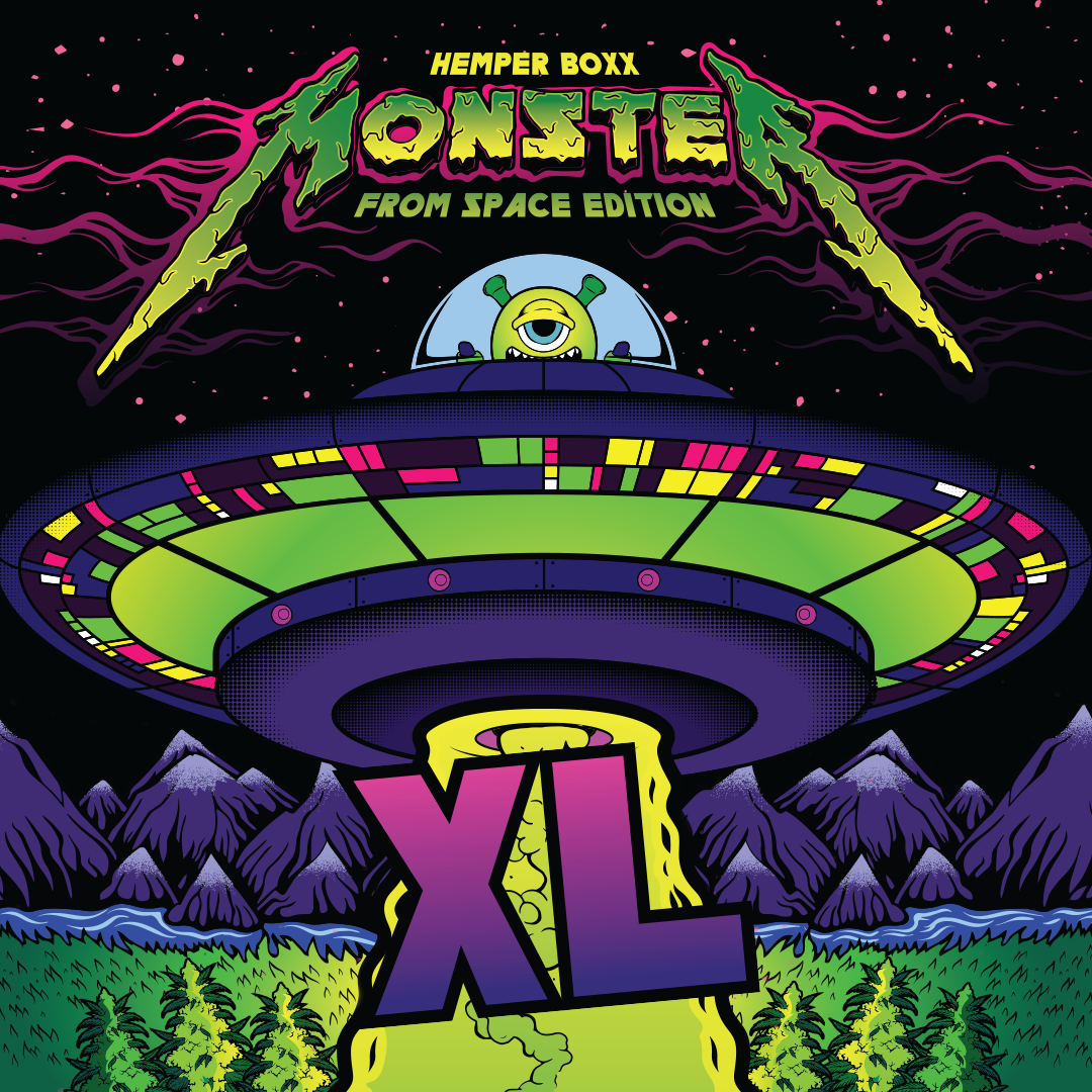 Space Monster XL Bong Box