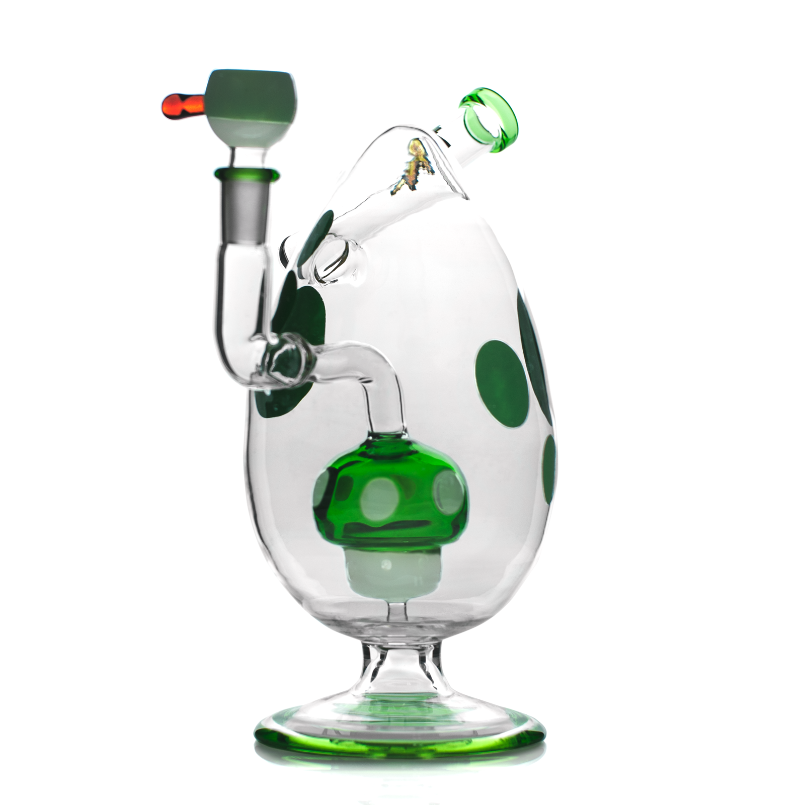 Spotted Egg XL Bong 9"