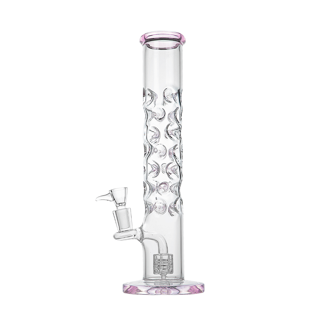 Straight Tube Bubble Bong 10"