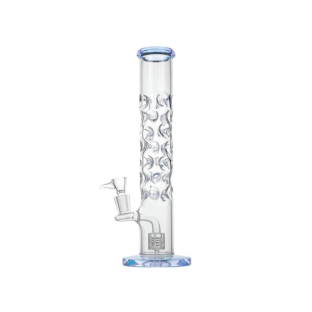 Straight Tube Bubble Bong 10"