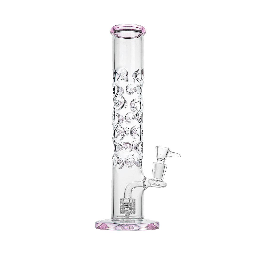 Straight Tube Bubble Bong 10"