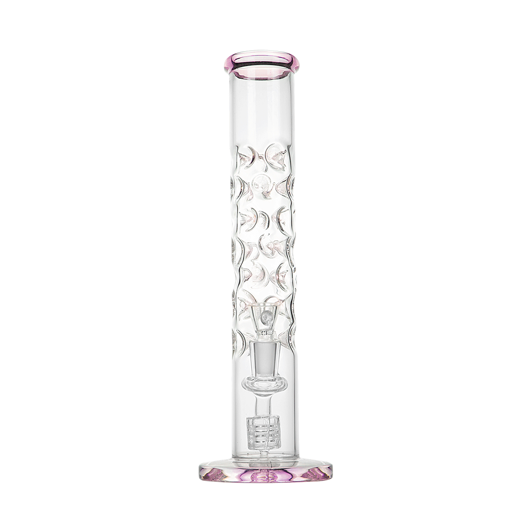 Straight Tube Bubble Bong 10"