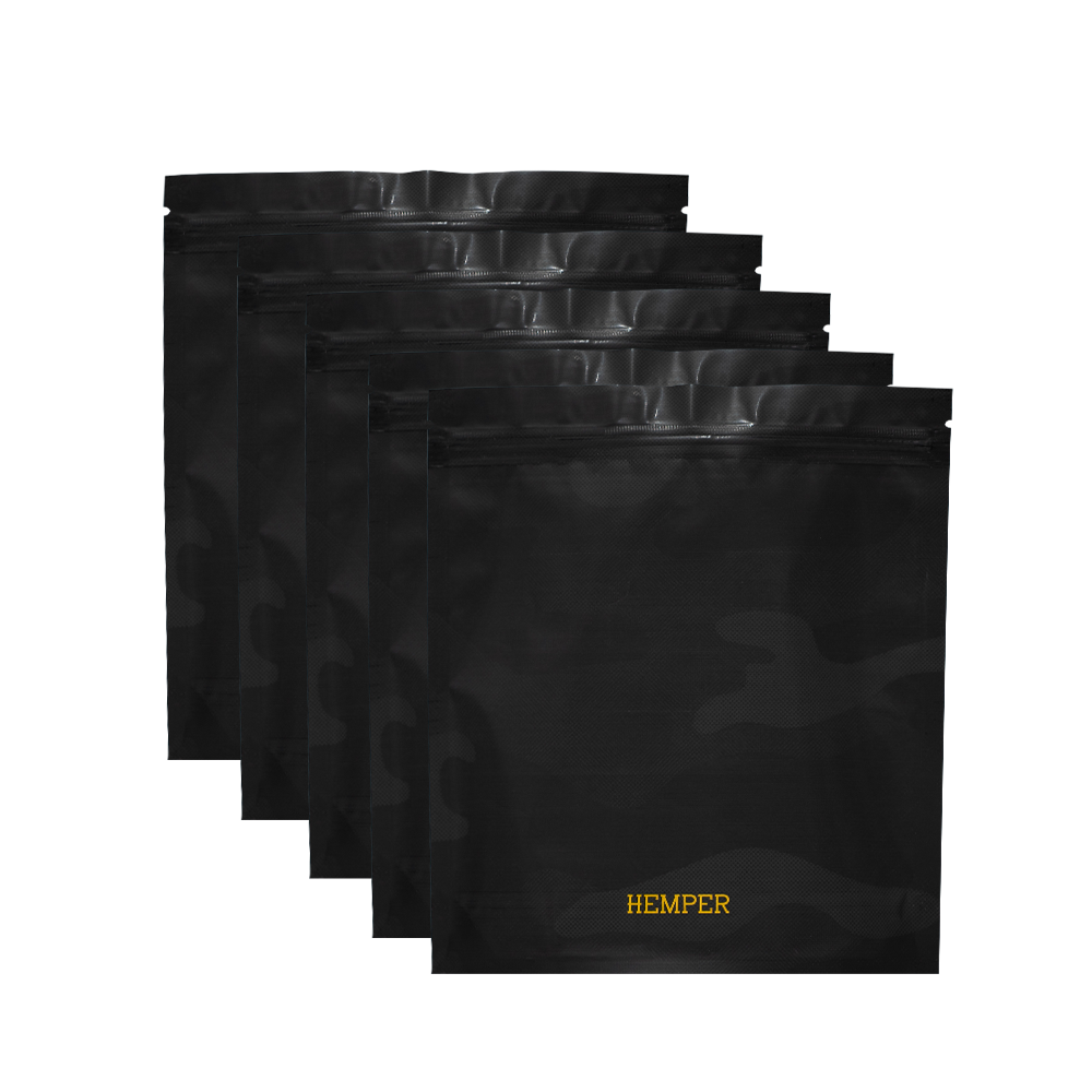 Camo Smell Proof bags Large Size - 5ct