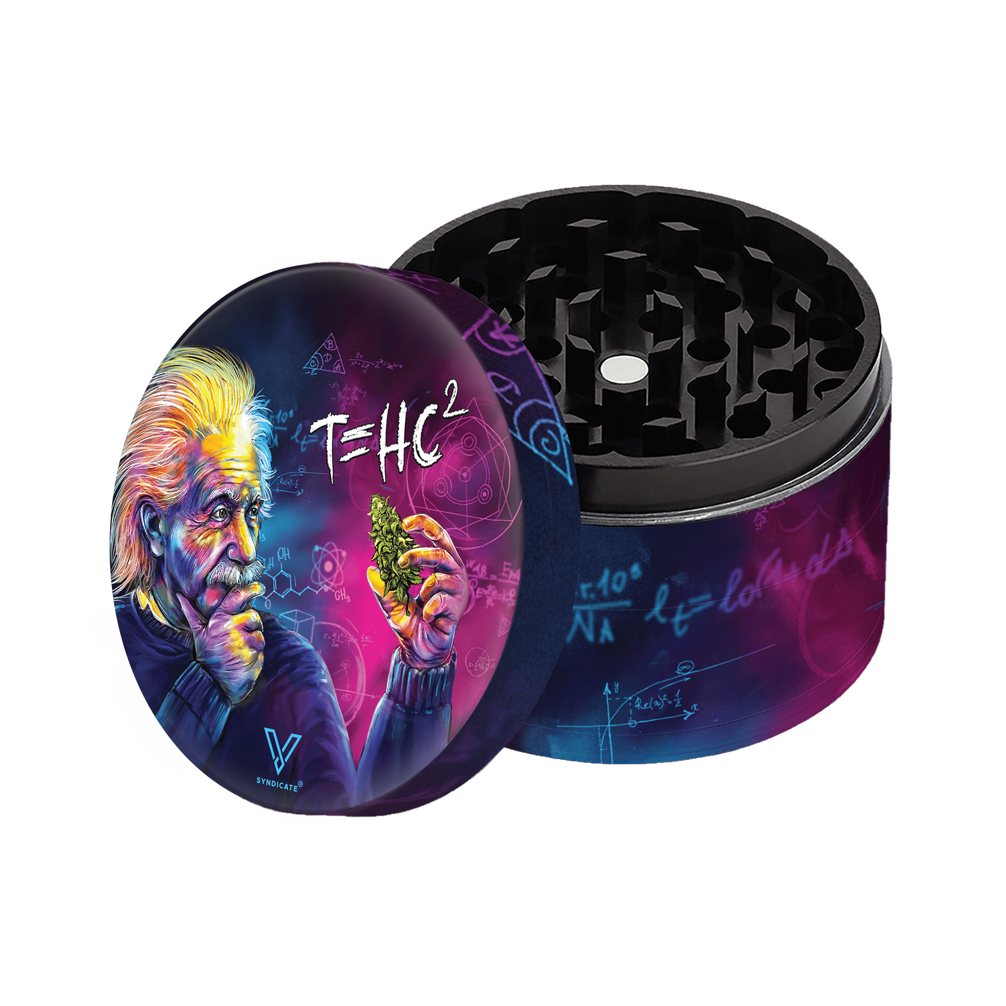 T=HC2 Einstein Classic 4-Piece SharpShred 360 Grinder