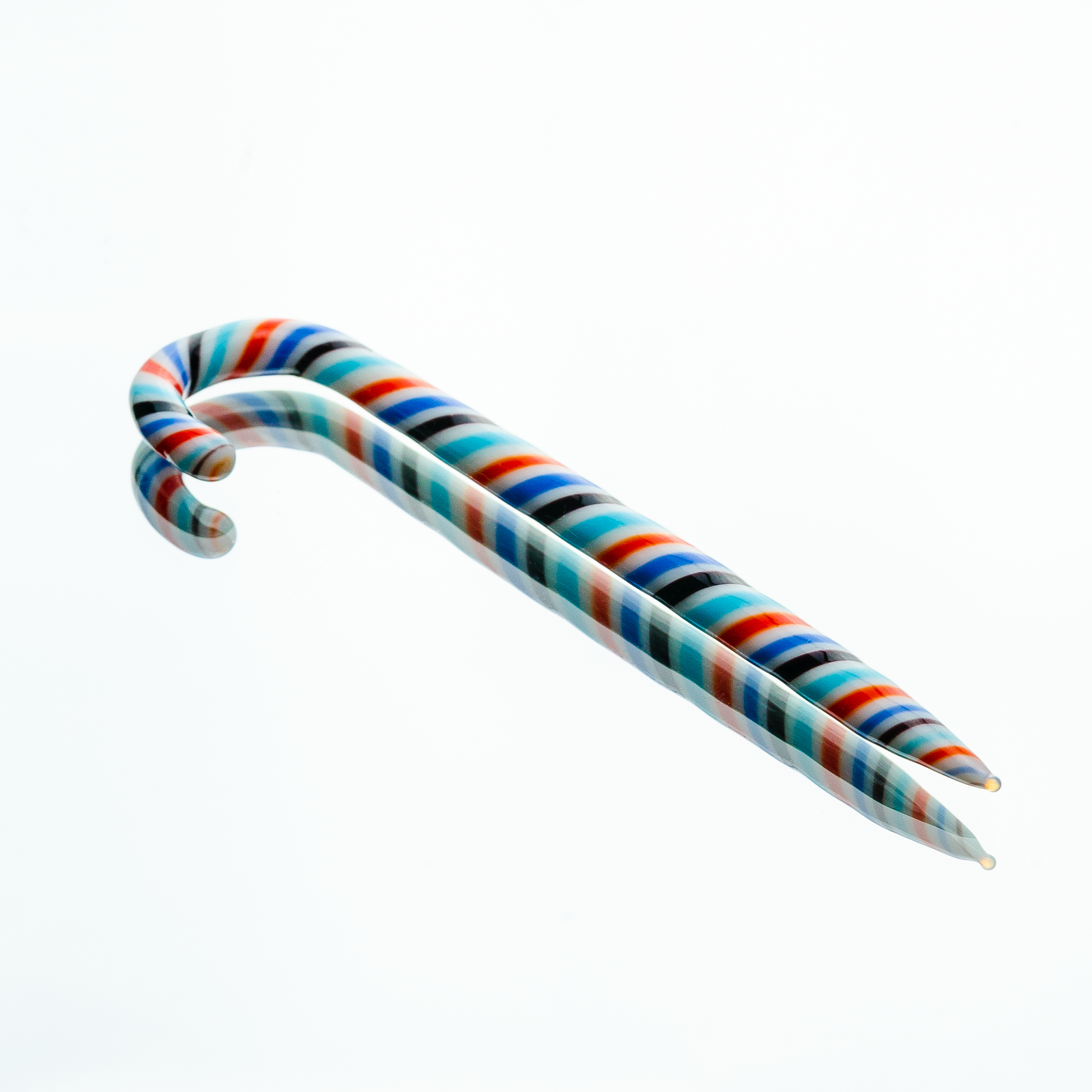 Candy Cane Glass Dab Tool