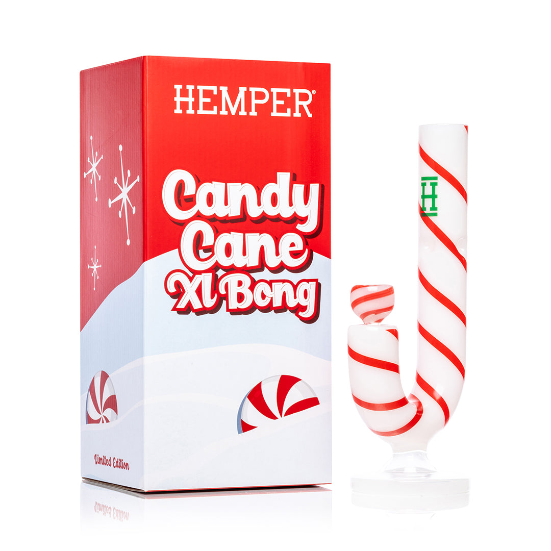 Candy Cane XL Bong 10.5"