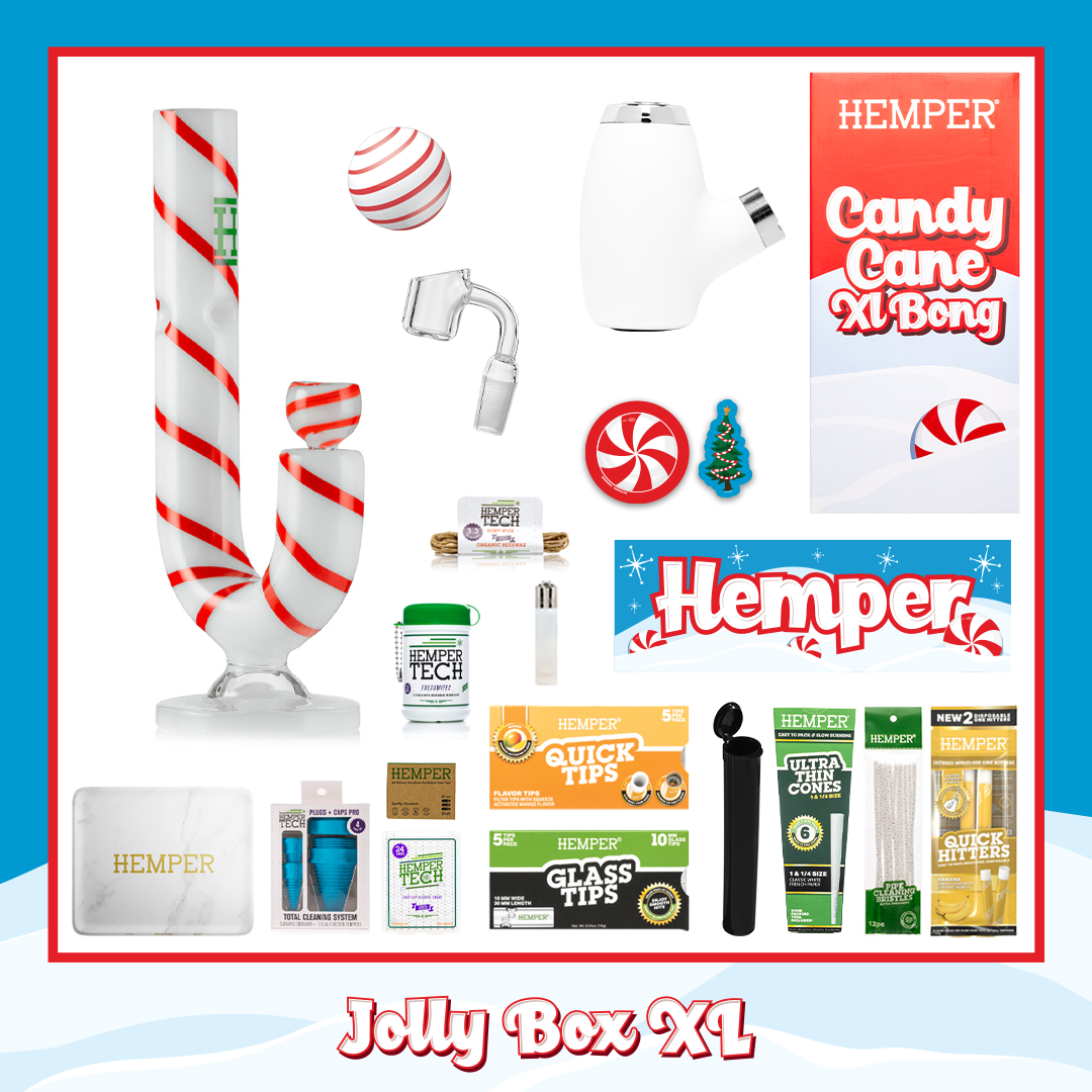 Candy Cane XL Bong Box