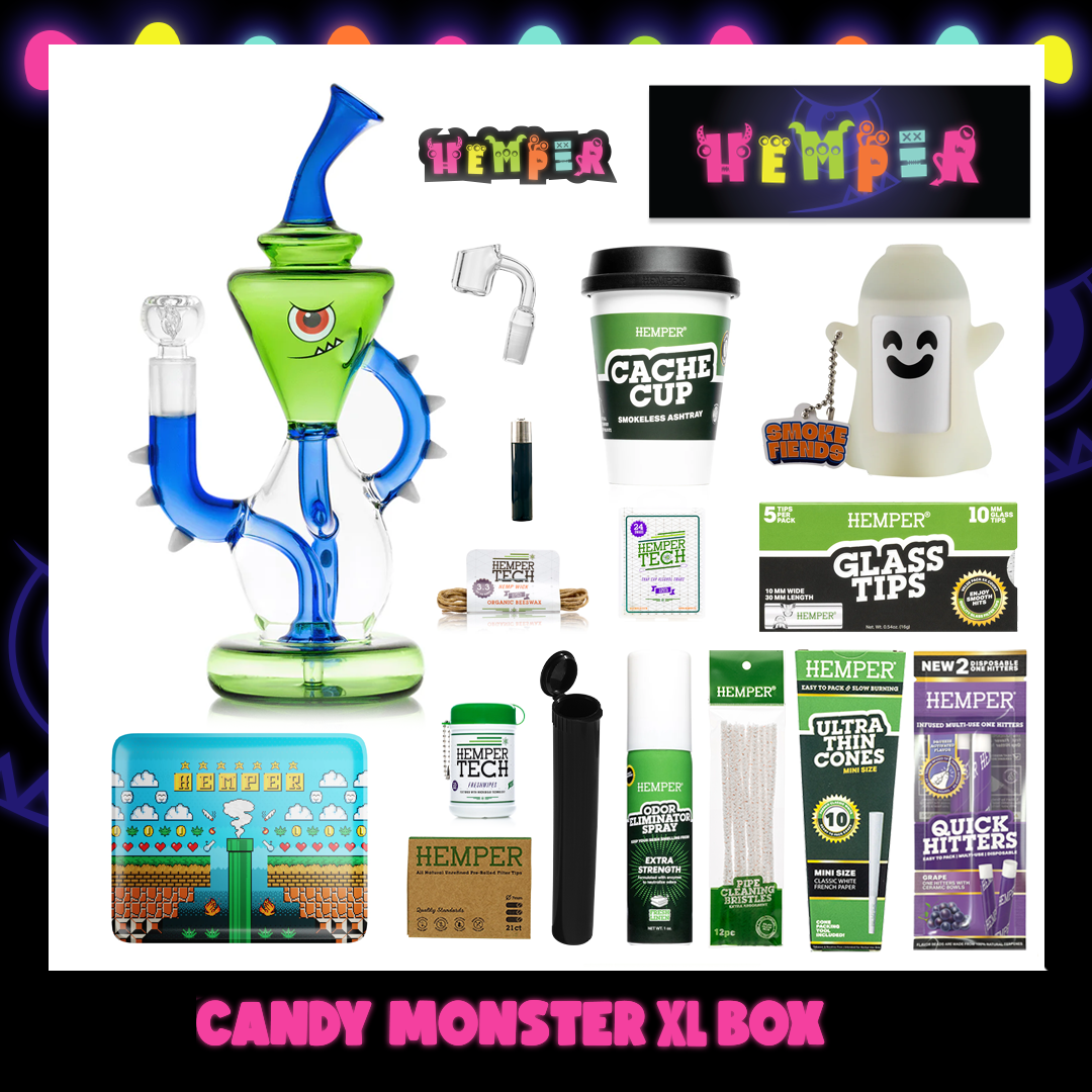 Candy Monster XL Recycler Bong Box