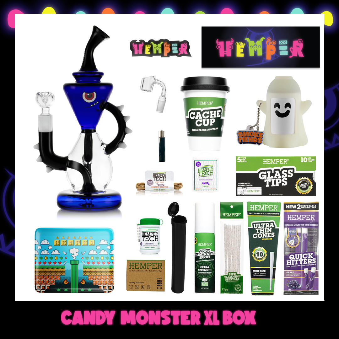 Candy Monster XL Recycler Bong Box