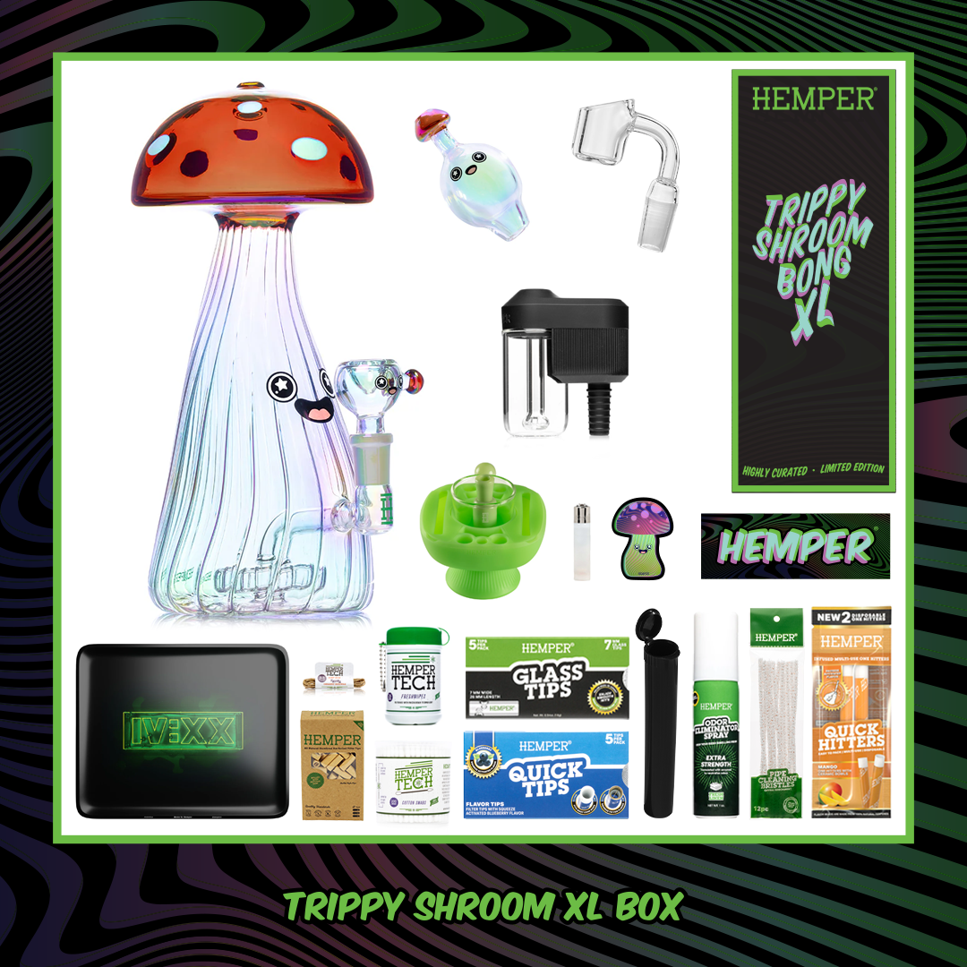 Trippy Mushroom XL Bong Box