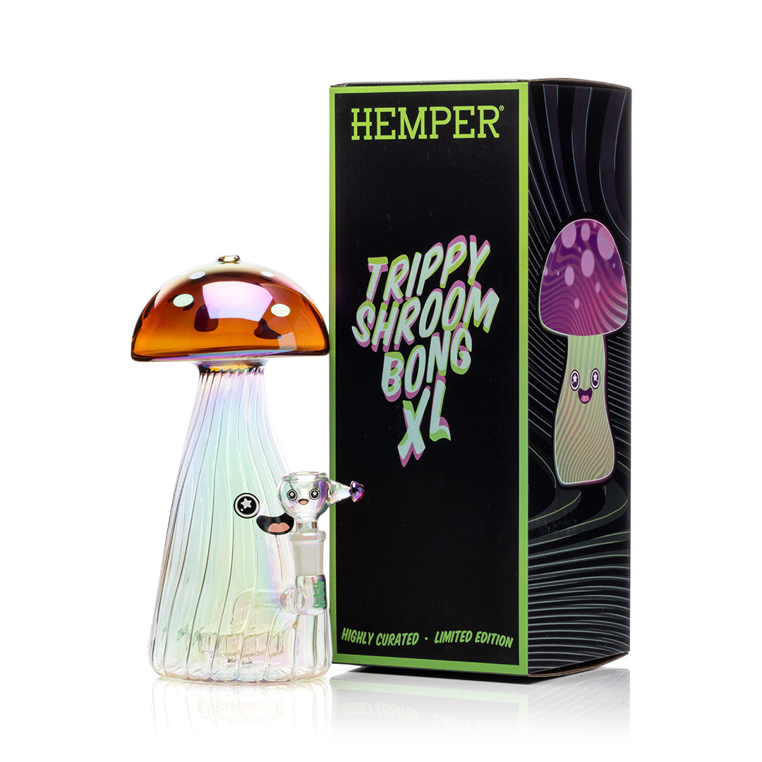 Trippy Shroom XL Bong 9.5"